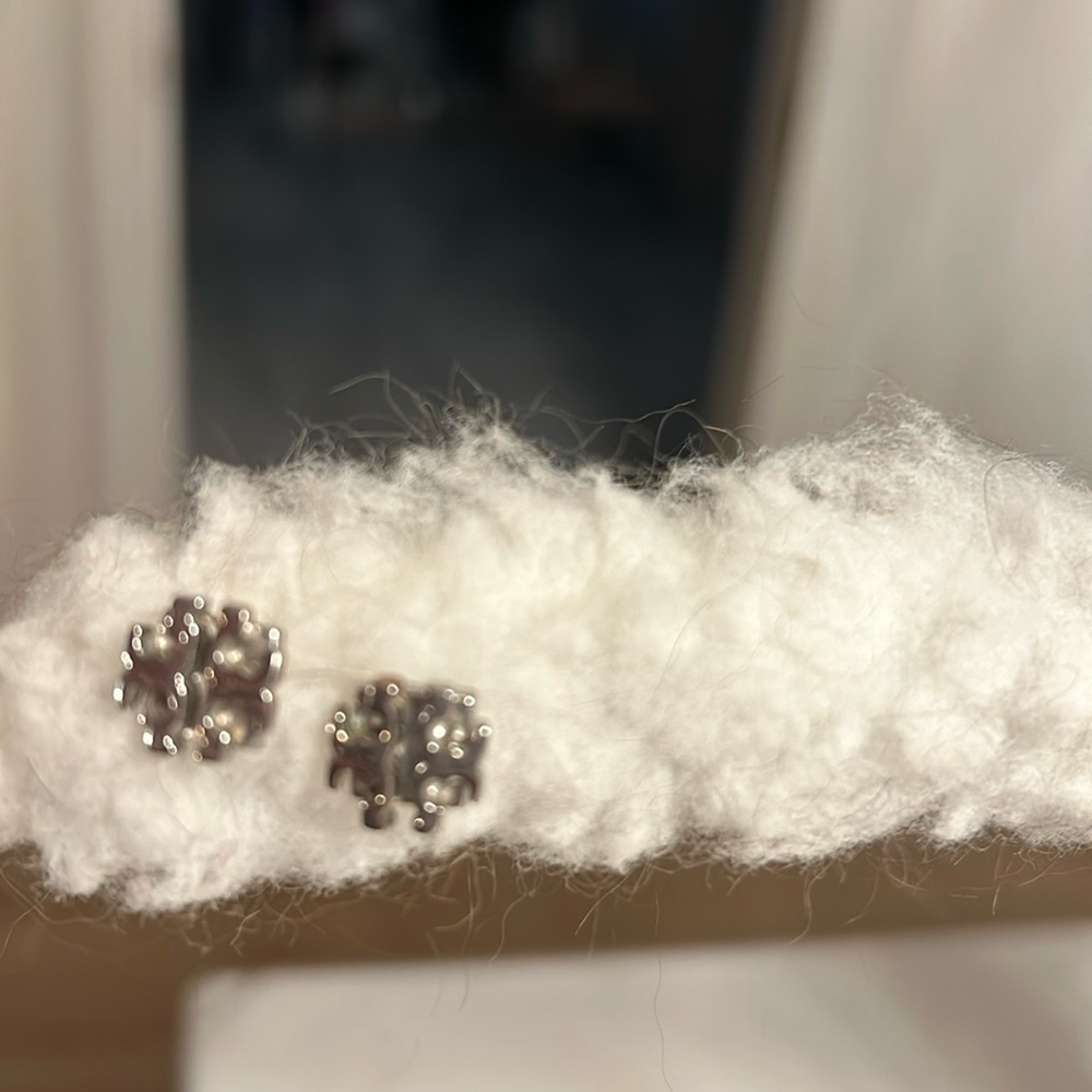 Tory Burch earrings in silver